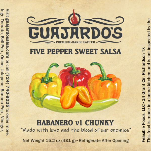 Habanero Chunky label